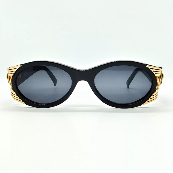 VERSACE BLACK SUNGLASSES MOD.423 - Picture 8 of 11